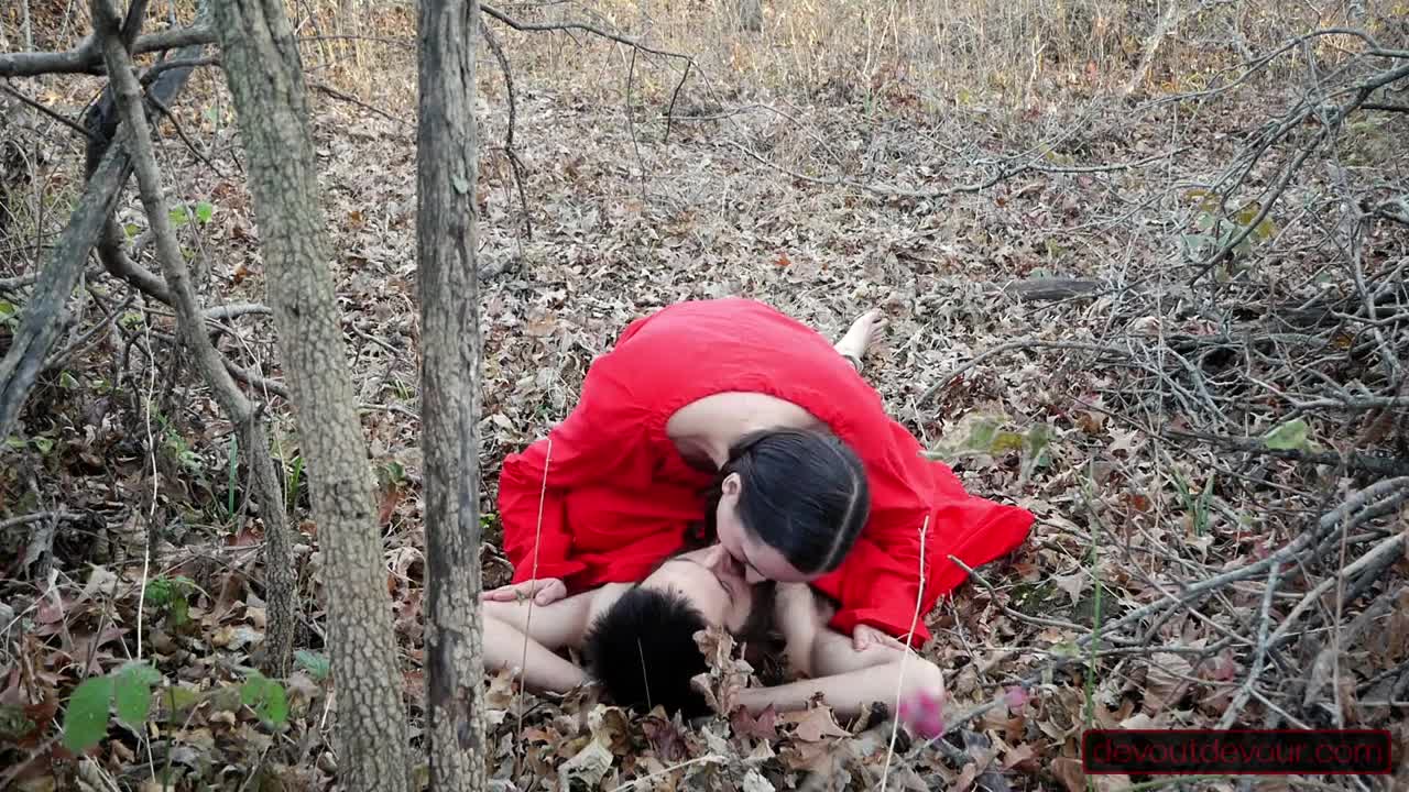 Devoutdevour - Little Red Chemise: Hairy peasants have historical hump in cold woods - ePornhubs