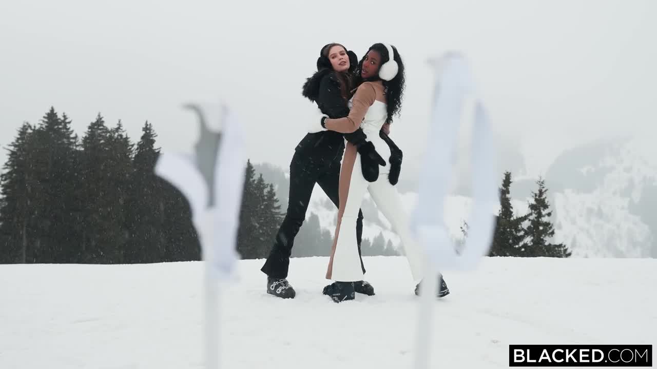 Nicole Kitt Stacy Cruz - Hot Couple Tag Team Snowbunny - ePornhubs