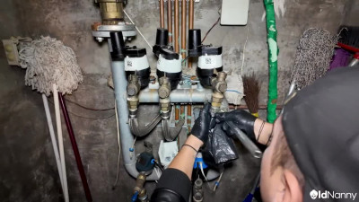 Emma Rubis - Younger plumber fucks tattooed MILF