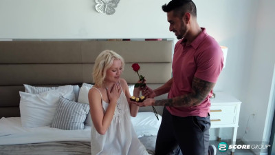 Annalena Reno - Blonde Beauty Annalena Reno Enjoys a Valentine's Day Sucking