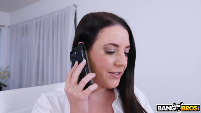 Angela White - Busty Angela Takes A BBC In Her Ass