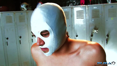 Luchador Fucks Busty Slut
