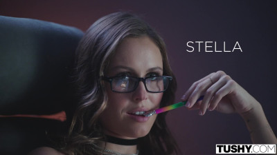 Stella Barey - Campus Bad Girl Has Intense Anal