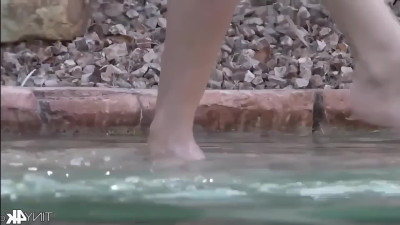 D. Skye and B. Venture (poolside stretched) RESTORED and AI upscaled 1080p