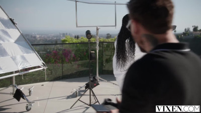 Nicole Kitt - Cock-Hungry Model Mixes Business With Pleasure