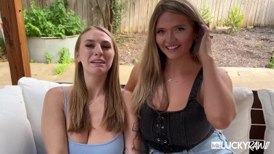 Angel Youngs,  Angie Faith Show Off Their Massive Tits