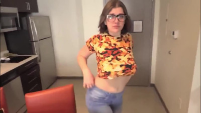 Chubby Tits Takes BBC - April Dawn