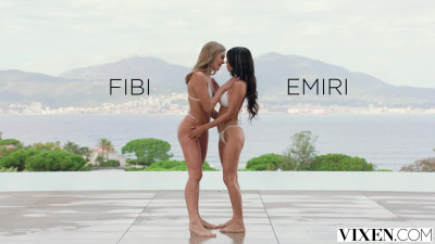 Fibi Euro  Emiri Momota - Gorgeous Duo Share A Huge Cock In Threesome