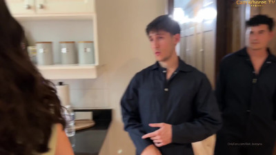 Lilah Lovesyou - Threesome With The Plumbers