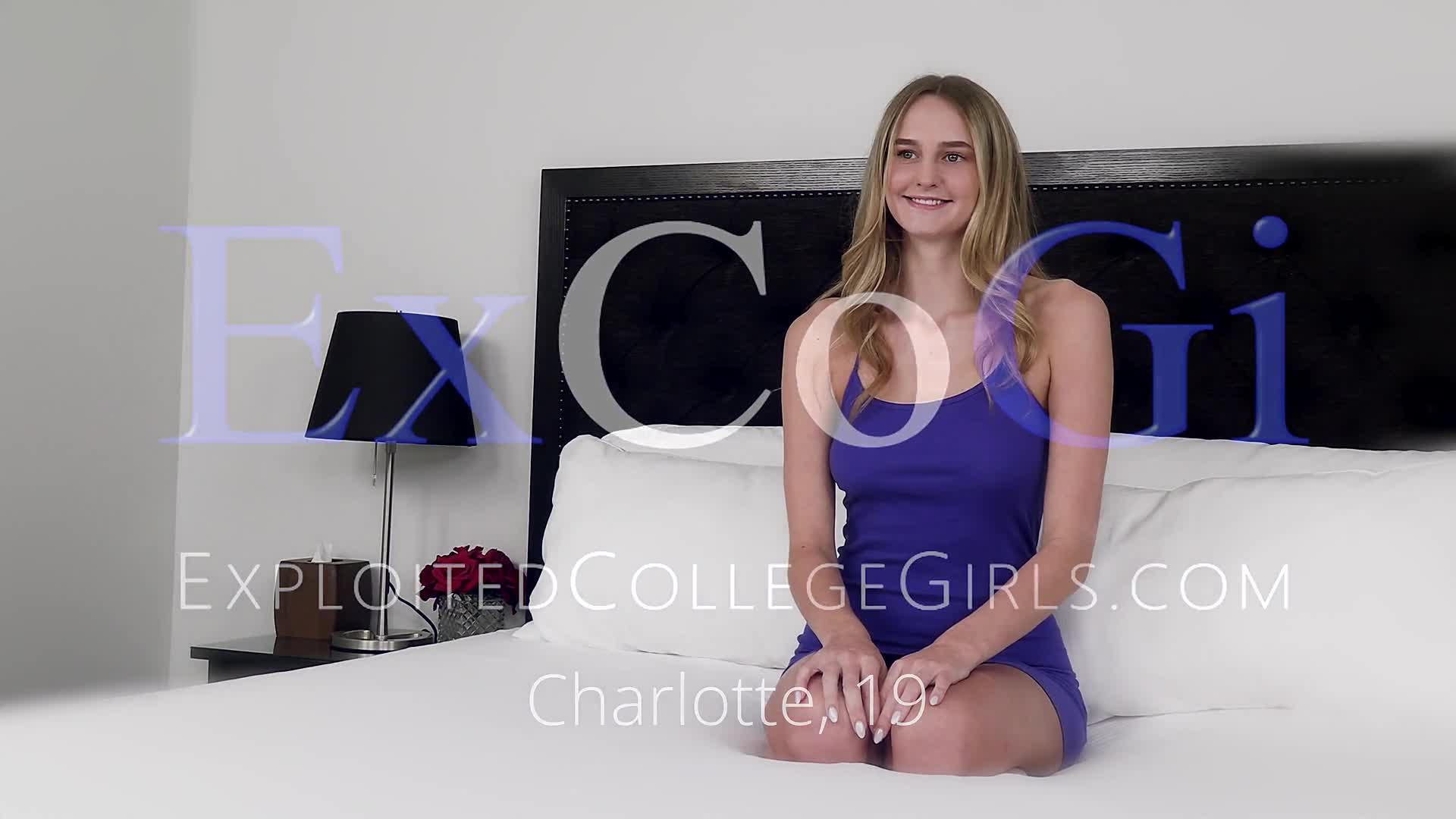 ExploitedCollegeGirls - Charlotte - Legs From The Floor To Her Ass - ePornhubs