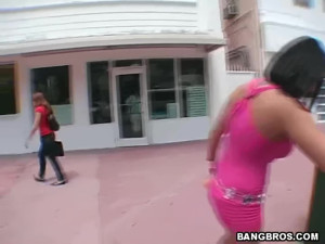 Eva Angelina's Wild Bus Ride!