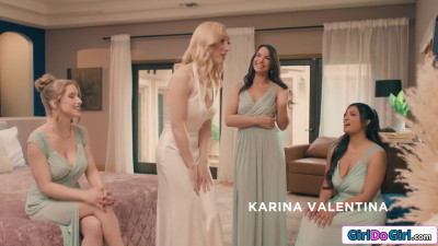 Bridesmaids lick to become maid of honor
