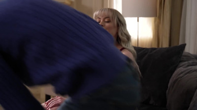 Amber Moore - All natural blonde Amber Moore and boss have a fuck session while boss'