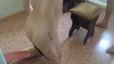 Lizabeth88 - Sex with a Dildo Failed...but I Offered my Dick to the Girl in Time!