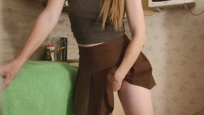 Lizabeth88 - Dirty Solo (plunging a Giant Dildo into a Broken Pussy)