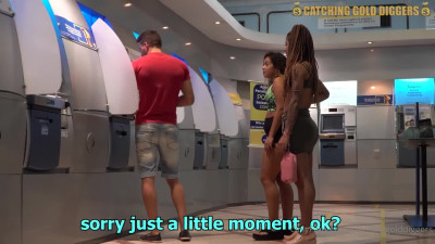 CatchingGoldDiggers - Amazing Threesome With Two Sisters