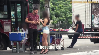 CatchingGoldDiggers - Showing No Mercy To A Gold Digger