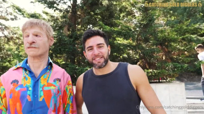 CatchingGoldDiggers - Old Man Fucking A Bubble Butt 19 Year Old