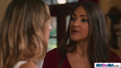 First time lesbian sex with my new gfs