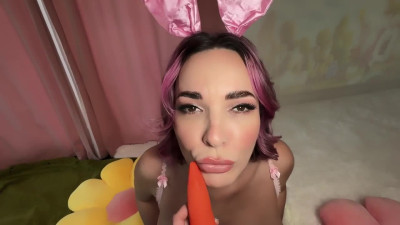 Danadearmond - Easter Bunny Strap On Fuck