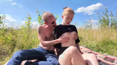 Crystal White Outdoor Pure Anal Fuck
