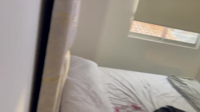 Juliana Palvin - I Hide in my little Stepsister's Room to Spy on her while she Puts o