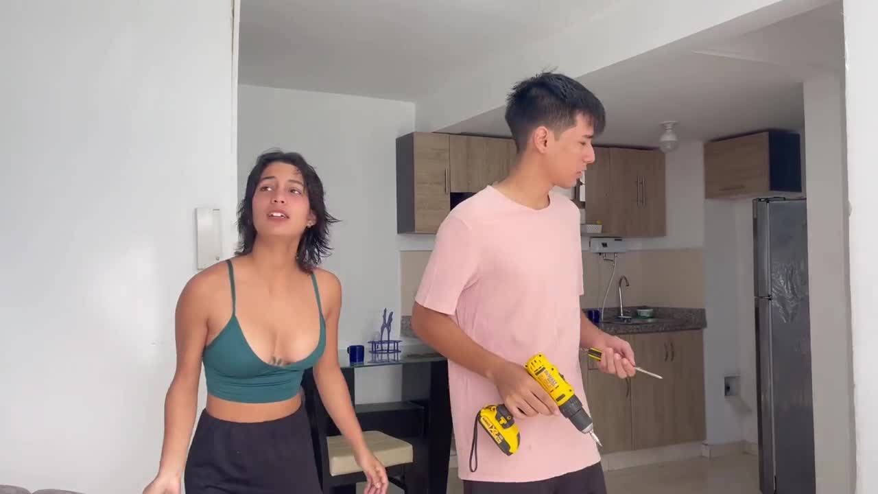 Juliana Palvin - My little Neighbor Lets me Cum in her Pussy as Payment for doing som - ePornhubs