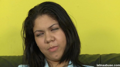 Latina deepthroat and anal