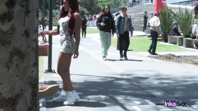 Mexican Squirting Milf Pick Up In The Street