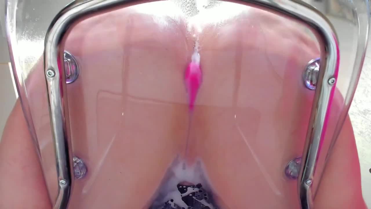 Squirt_Blondy - Creamy Squirt on Glass Chair Vibration Lush Big Tokens it Means Large - ePornhubs