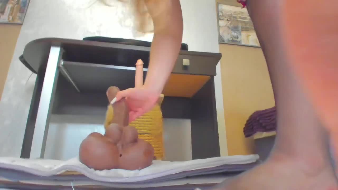 Squirt_Blondy - Super Messy White Cum Orgasm on your BBC Ride Jump Eat my Juice Pussy - ePornhubs
