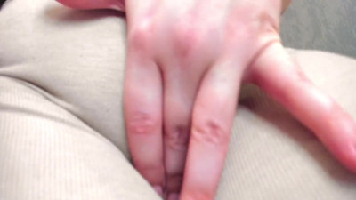 Squirt_Blondy - Thick Babe Zoom Orgasm White French Nails White Leggins Clit Play my