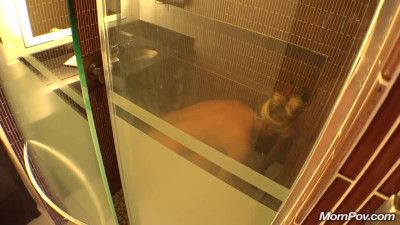 Connie - Bathroom shower and BJ BTS
