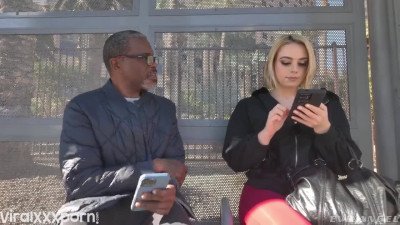 Sophia Burns Screwed In Butt By Black Stranger Met At The Bus Stop