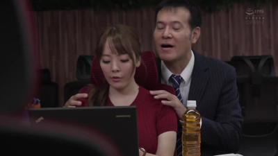 Hitomi gets fondled by mean boss