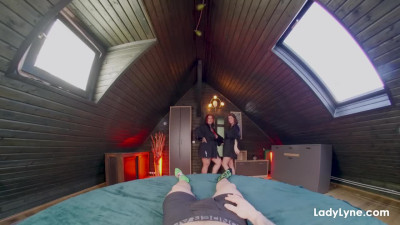 Lady Lyne, Sabien Demonia - Busty POV Threesome