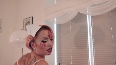 Andre Love - Halloween Is Starting ¡¡¡ Horror Movie Nurse Sucking My Cock