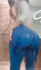 Ass Against The Glass