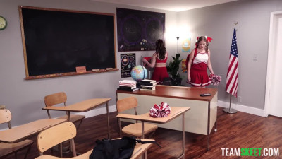 Julia James, Jill Taylor - Summer School Scandal: The Cheerleaders’ Creamy Fate