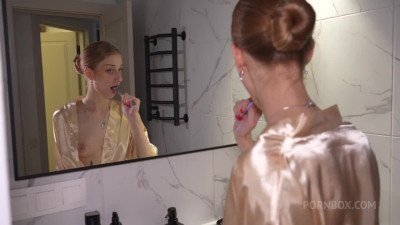 Sasha Paige - Skinny Mistress Fucked Right In The Bathroom