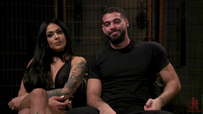 Eva Maxim submits to Ricky Larkin in bondage