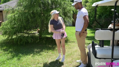Interracial DP With  Pool Cleaner and Golf Instructor