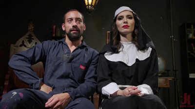 The Naughty Nun Korra Del Rio Punishes Disgraceful Sinner DJ