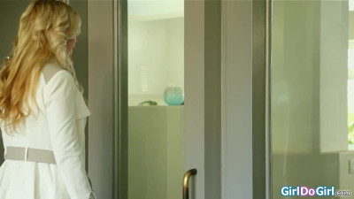Business woman shows secretary whos boss