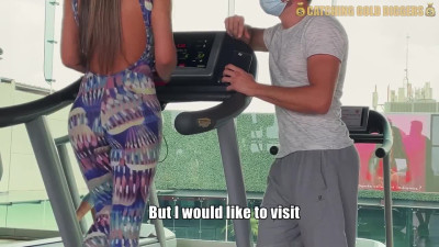 Antonio Mallorca - Colombian Bubble Butt Girl Gets Picked up from the Gym to have a U