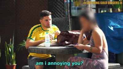 Antonio Mallorca - Big Booty Brazilian Gold Digger Gets Exposed and Fucked Hard