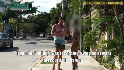 Antonio Mallorca - OMG Sexy Bikini Girl says yes to Fucking a Stranger she Meets on t