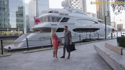 Antonio Mallorca - Hot British PAWG Gets all Excited when she Sees a Million Dollars
