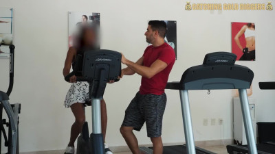 Antonio Mallorca - Risky Gym Sex with a Venezuelan Dirty Slut