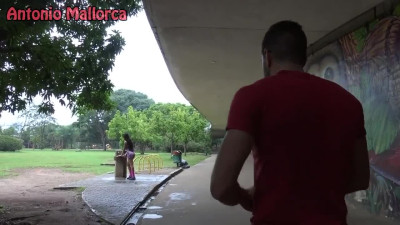 Antonio Mallorca - ME PILLO UNA MODELO FITNESS BRASILEÑA EN EL PARQUE Y LE DOY POR EL